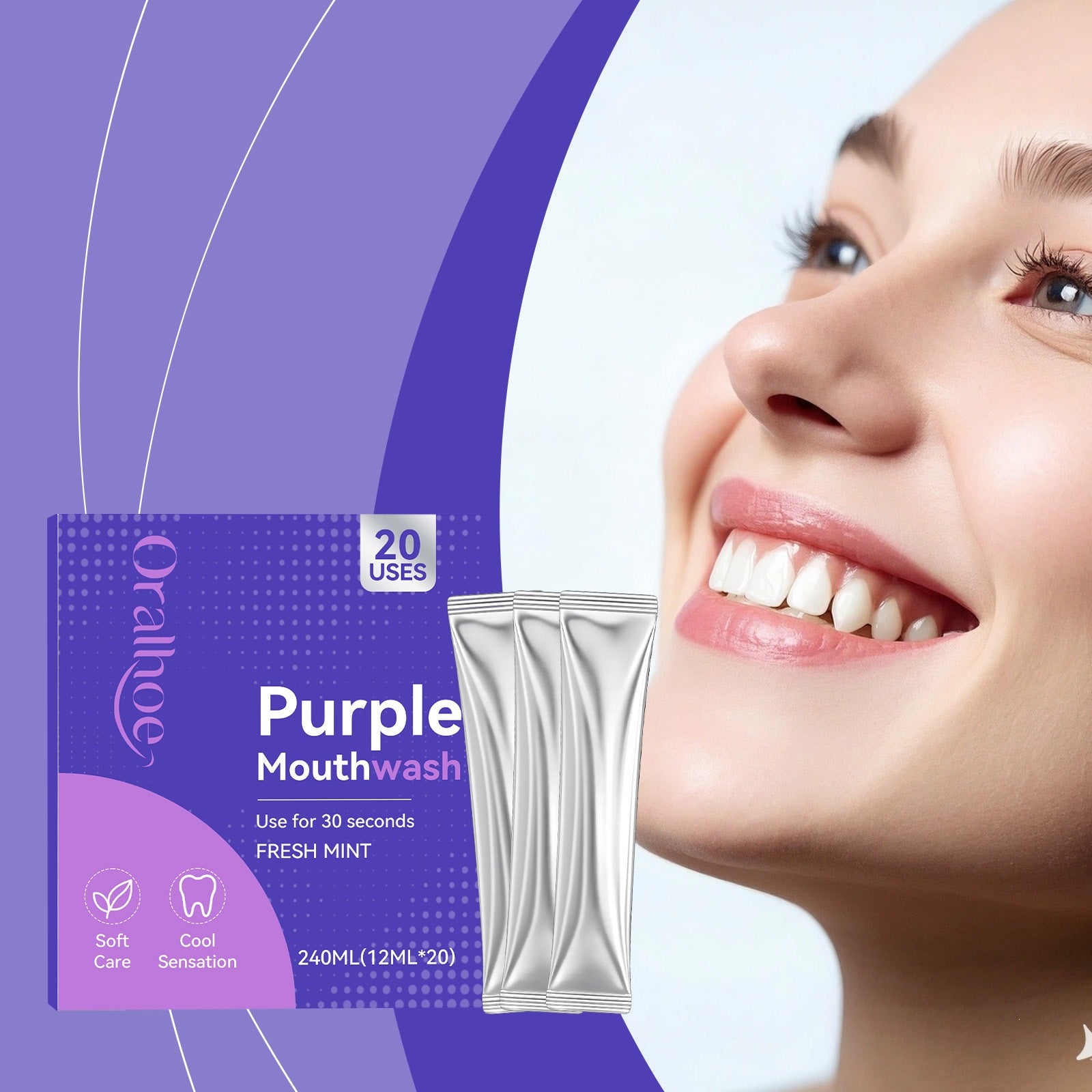 Purple Mouthwash