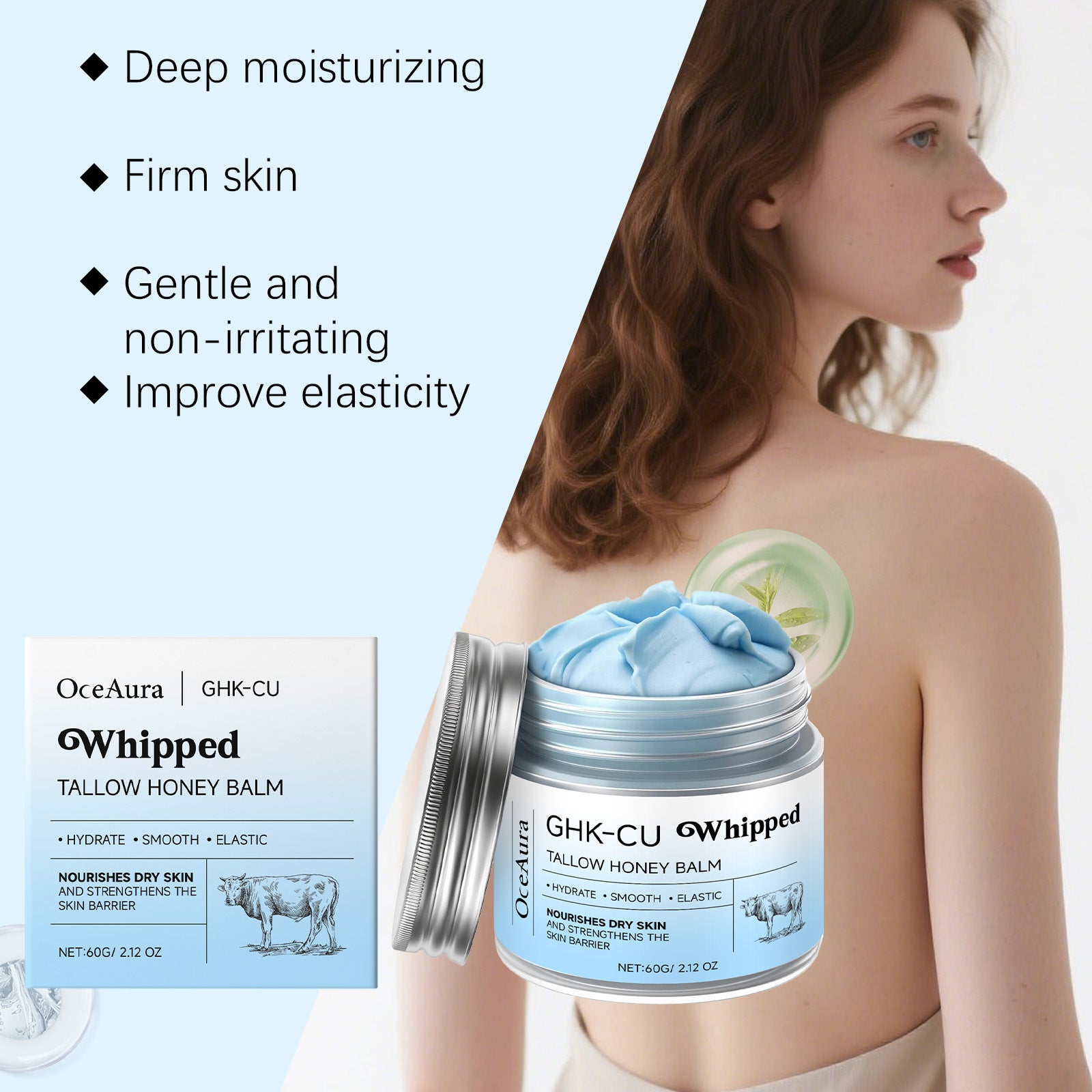 Oceaura Beef Tallow Balm
